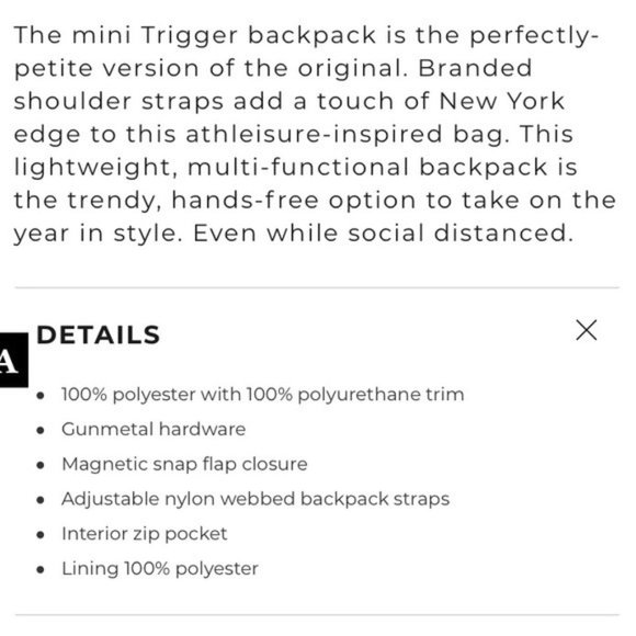 Botkier Trigger Mini Backpack - Picture 7 of 7